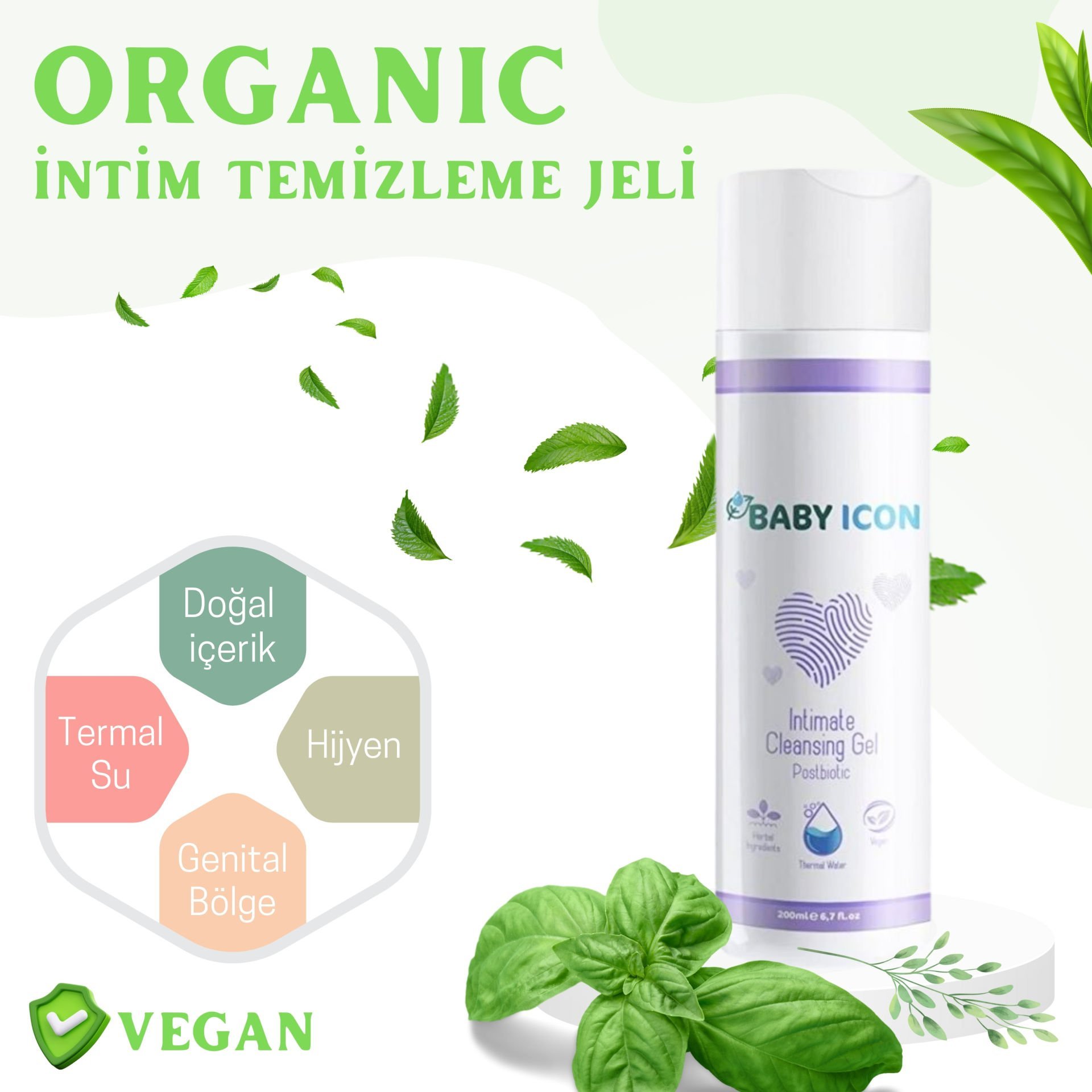 İntim Temizleme Jeli - Baby icon 200ml