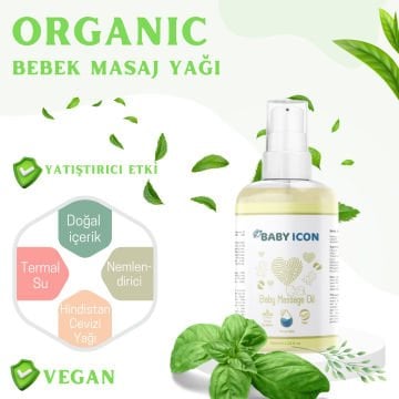 3'lü Bebek Bakım Seti / Köpük Şampuan / Masaj Yağı / Yüz ve Vücut Nemlendirici Losyon