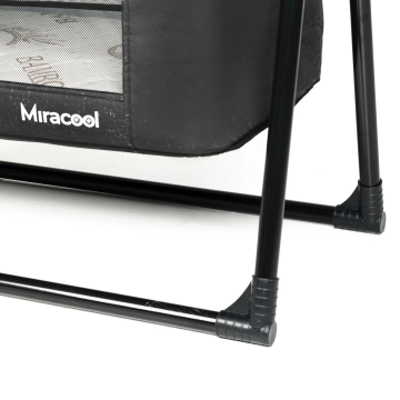 Loft Beşik Bambo Yatak Hediye Siyah