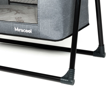 Loft Beşik Bambo Yatak Hediye Gri