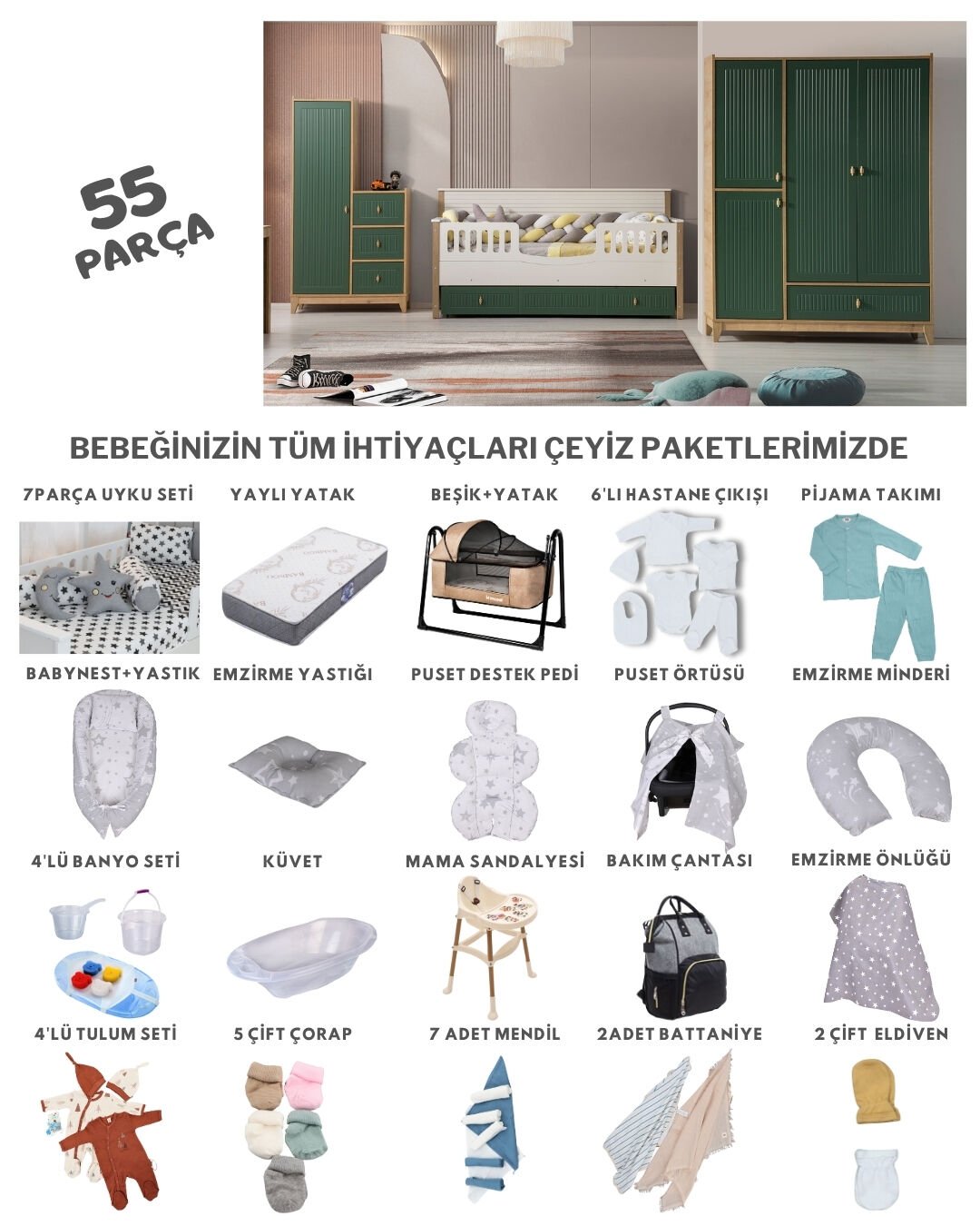 Lacoste Via Sedir Çeyiz Paketi