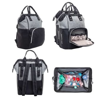 8'li Set / Joell Truva Travel Sistem Bebek Arabası / Puset / Loft Beşik / Yatak / Çanta / 3'lü Nevresim Gold Kahve