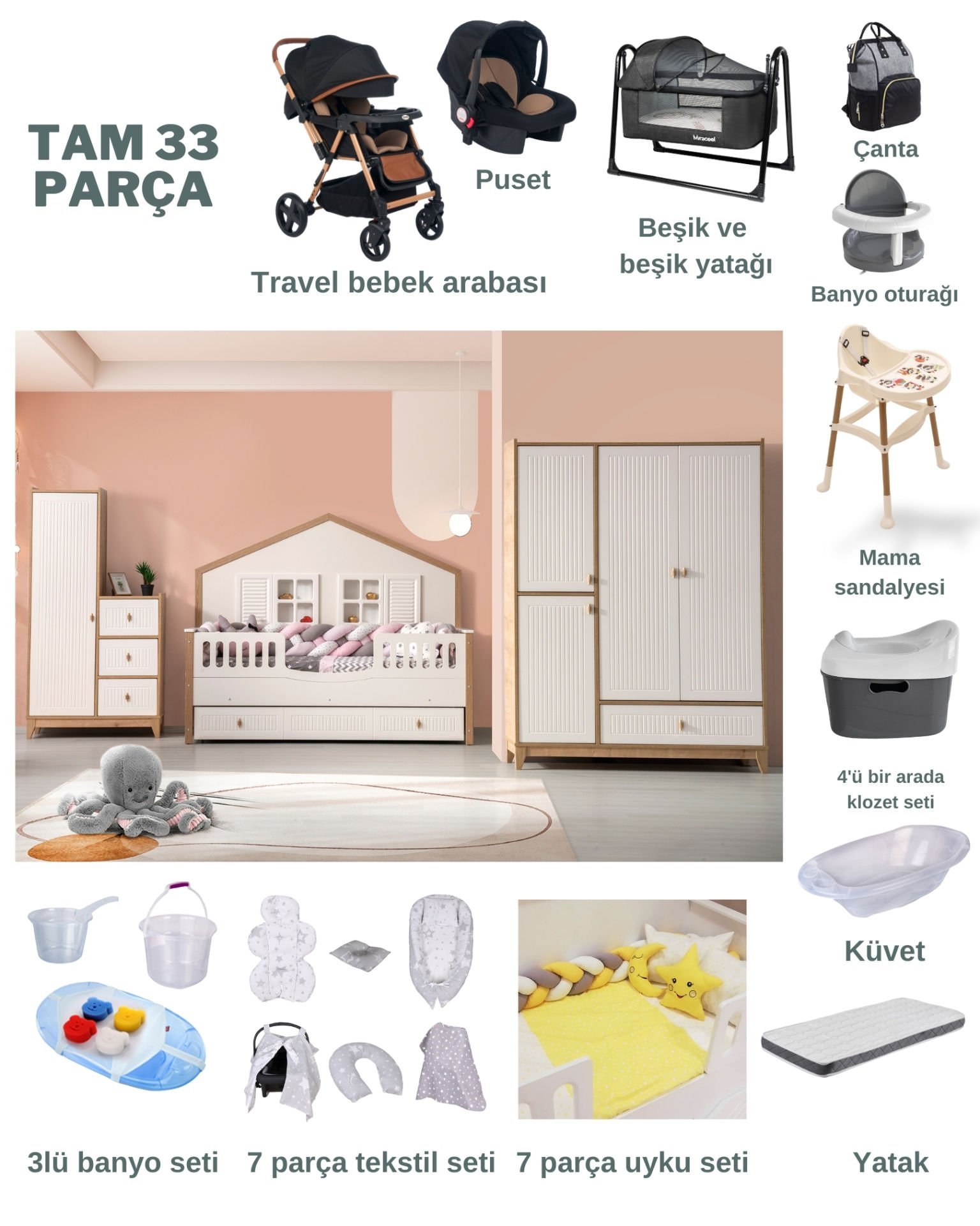 Carmen Mia Montessori Çeyiz Paketi