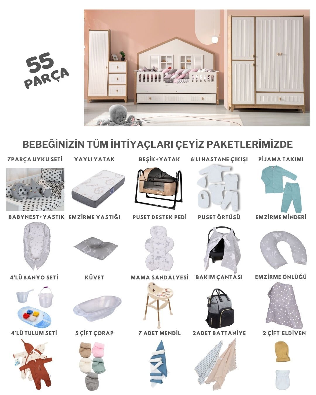 Carmen Mia Montessori Çeyiz Paketi