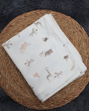 2’li Bebek Battaniye Seti – %100 Pamuk & Organik