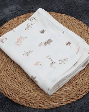 2’li Bebek Battaniye Seti – %100 Pamuk & Organik
