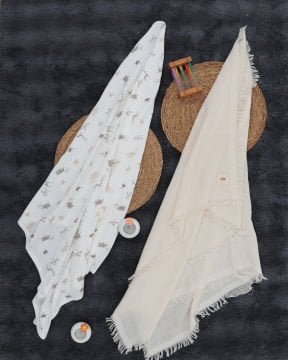 2’li Bebek Battaniye Seti – %100 Pamuk & Organik