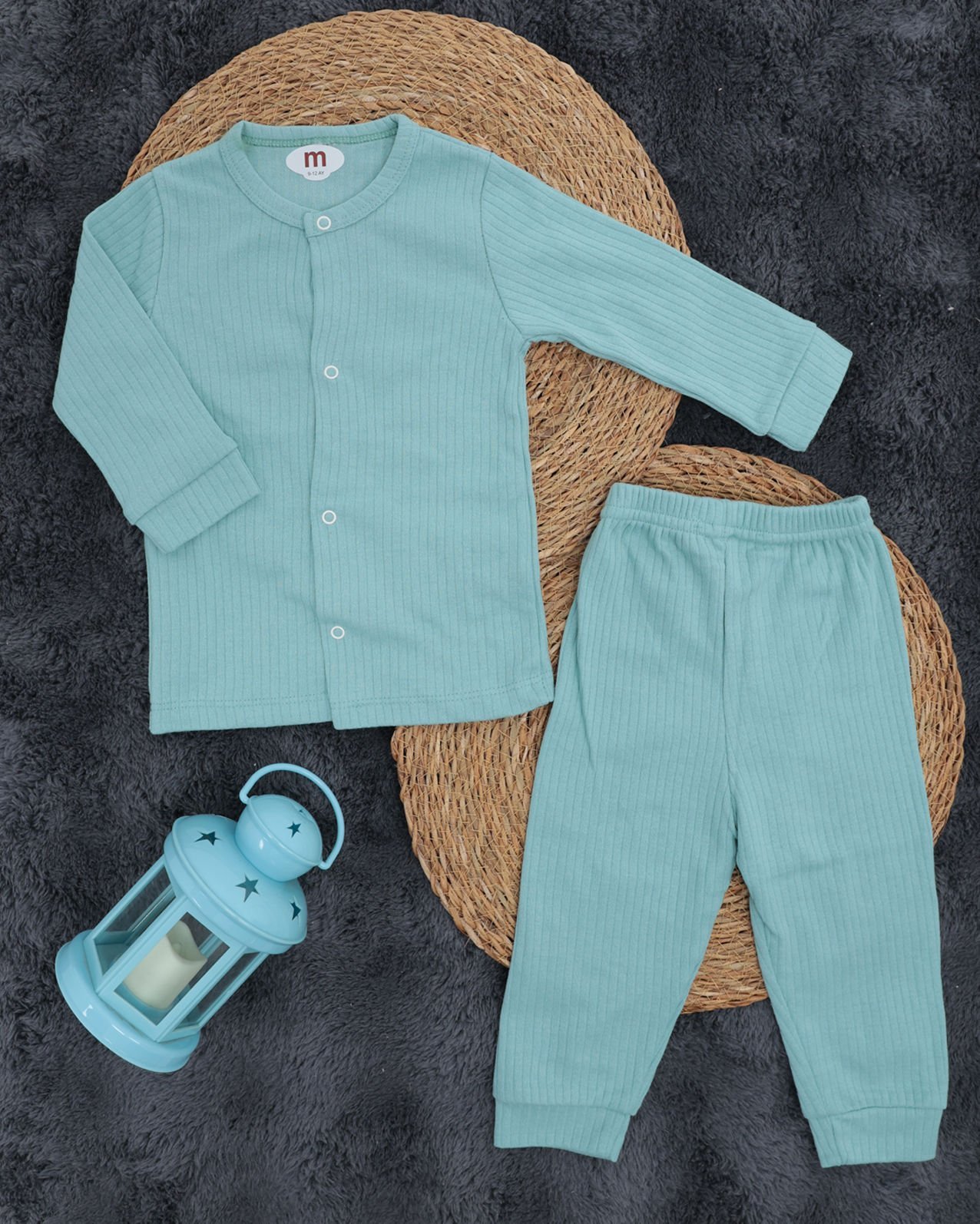 Bebek Pijama Takımı – Alt Üst Set  / %100 Pamuk