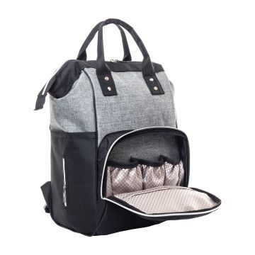 Miracool Baggy Bebek Bakım Çantası siyah-gri