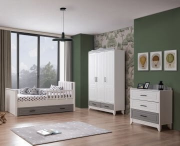 Ottoman Grey Bebek ve Çocuk Odası