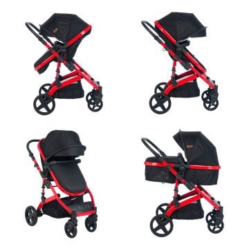 Joell Rosso Maxi Travel Sistem Bebek Arabası & Çanta