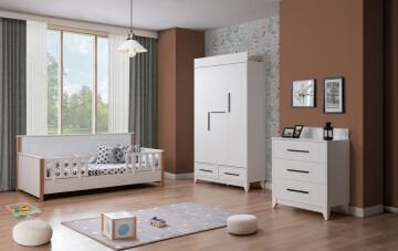 Viyana Beyaz Bebek ve Çocuk Odası