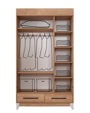 Viyana Meşe Bebek ve Çocuk Odası