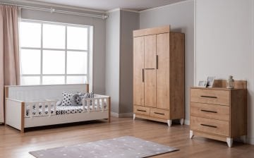 Viyana Meşe Bebek ve Çocuk Odası