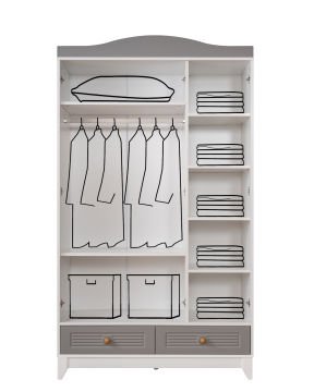 Tokyo 3 Kapılı Dolap