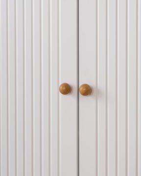 Paris Meşe 3 Kapılı Dolap