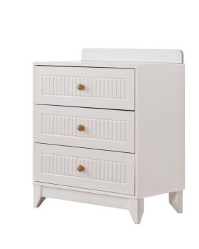 Paris Beyaz 3 Çekmeceli Şifonyer