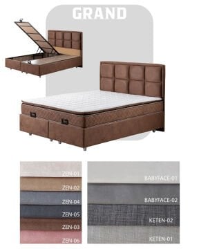 Karin Yatak Odası / Komple MDF / Antrasit