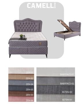 Karin Yatak Odası / Komple MDF / Beyaz