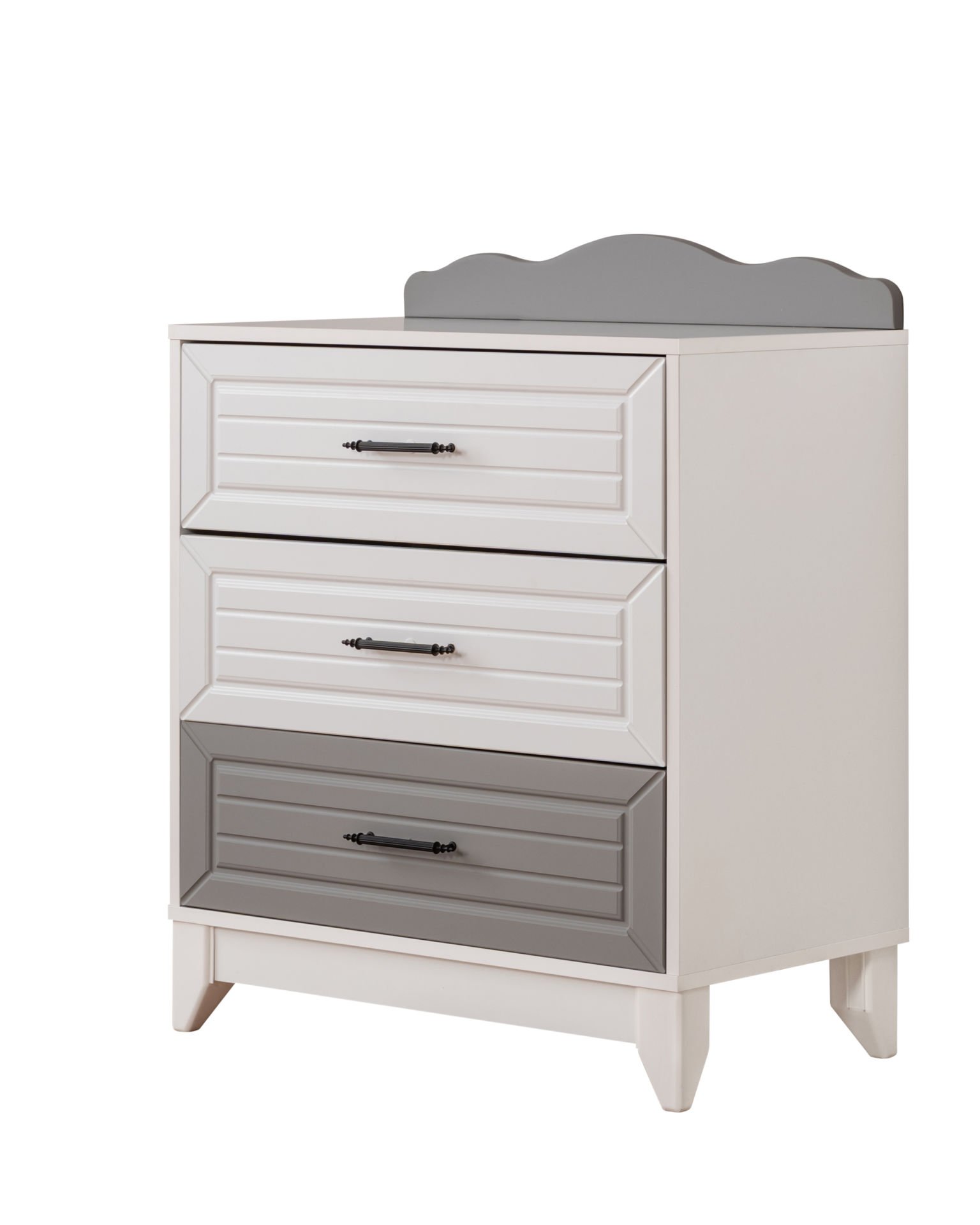 Ottoman Grey 3 Çekmeceli Şifonyer