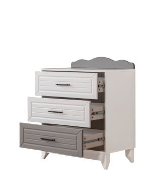 Ottoman Grey 3 Çekmeceli Şifonyer