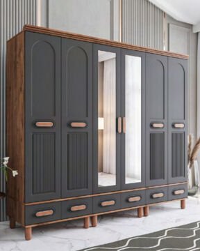 Otto Yatak Odası / Komple MDF / Antrasit