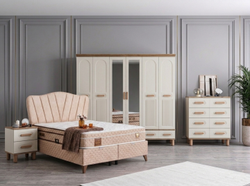 Otto Yatak Odası / Komple MDF / Aytaşı