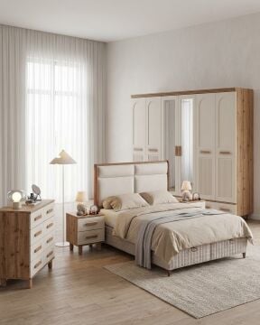 Otto Yatak Odası / Komple MDF / Aytaşı