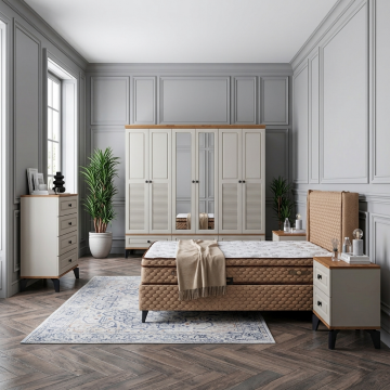 Panjur Yatak Odası / Komple MDF / Aytaşı