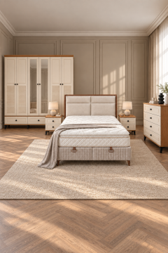 Panjur Yatak Odası / Komple MDF / Aytaşı