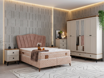 Silva Yatak Odası / Komple MDF / Aytaşı