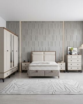 Silva Yatak Odası / Komple MDF / Aytaşı