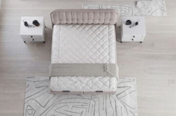 Silva Yatak Odası / Komple MDF / Beyaz