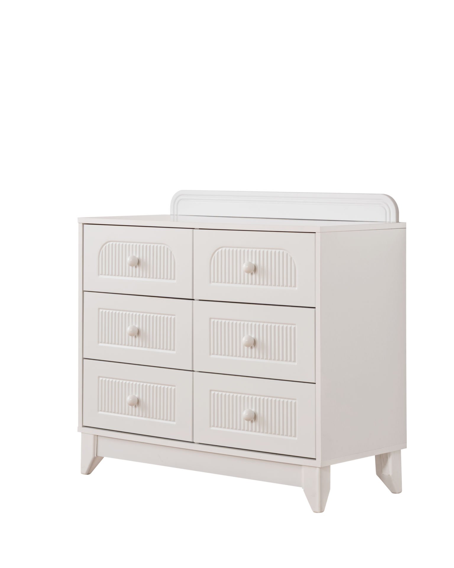 Mira Beyaz 6 Çekmeceli Şifonyer