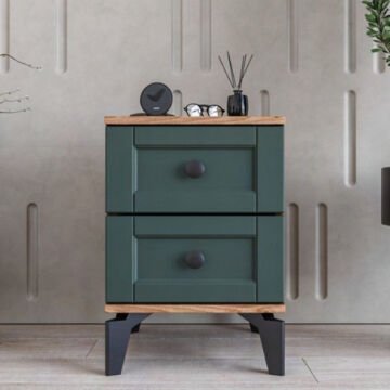 Silva Yatak Odası / Komple MDF / Yeşil