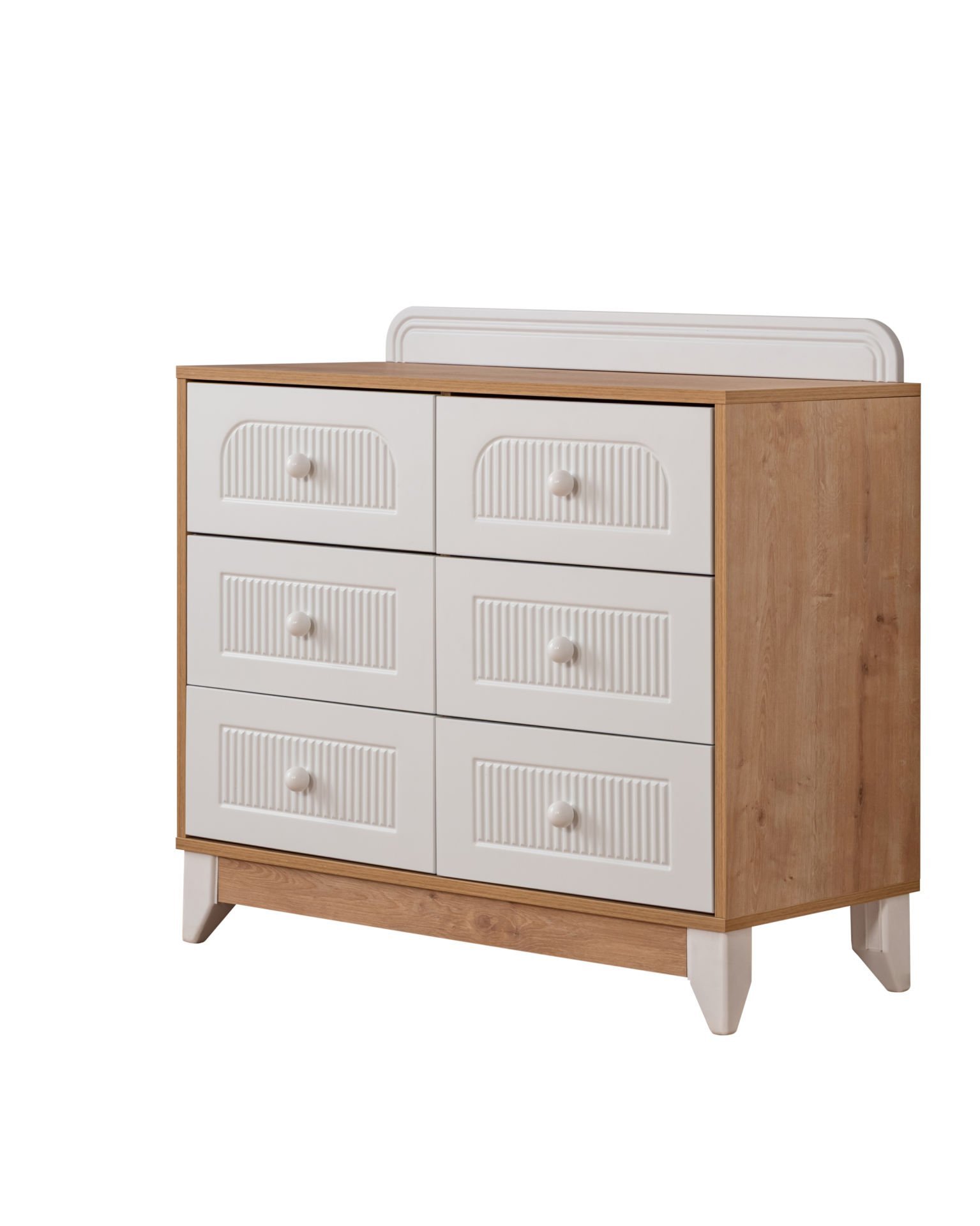 Mira Meşe 6 Çekmeceli Şifonyer