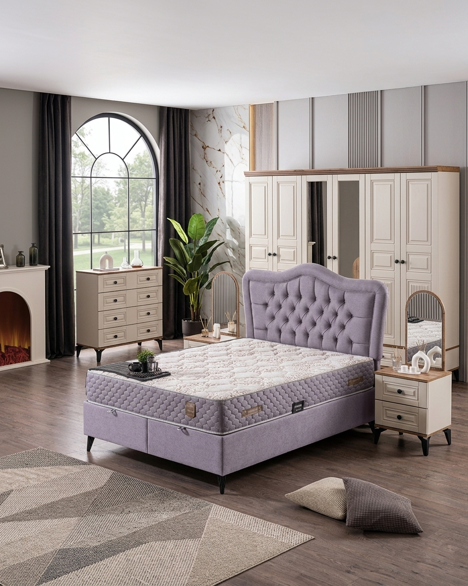Terra Yatak Odası / Komple MDF / Aytaşı