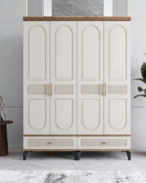 Libra 4 Kapılı Dolap / Komple MDF / Aytaşı