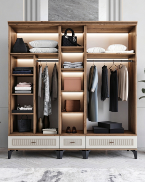 Libra 5 Kapılı Dolap / Komple MDF / Aytaşı