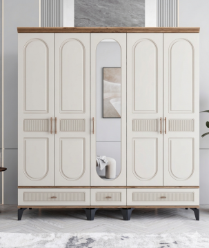 Libra 5 Kapılı Dolap / Komple MDF / Aytaşı