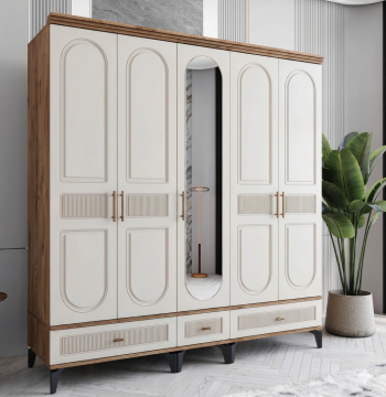 Libra 5 Kapılı Dolap / Komple MDF / Aytaşı