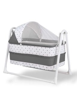 5'li Set / Star Portatif Tenteli Sepet Beşik / Yastık / Yorgan / Çarşaf / Sünger Yatak