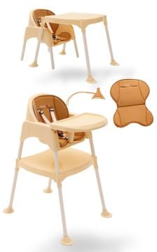 Miracool Prime 4in1 Mama Sandalyesi / Çalışma Masalı / Pedli-
