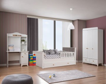 Paris Beyaz Çocuk Odası