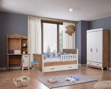 Panjur Meşe Çocuk Odası