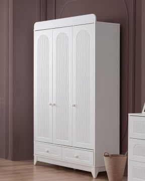 Mira Beyaz Sedir Çocuk Odası