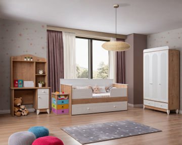 Mira Meşe Sedir Çocuk Odası