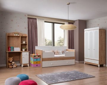 Mira Meşe Sedir Çocuk Odası