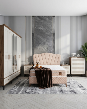 Libra Yatak Odası / Komple MDF / Aytaşı