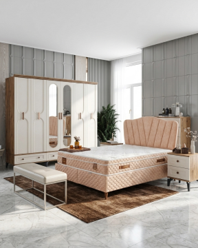 Loren Yatak Odası / Komple MDF / Aytaşı